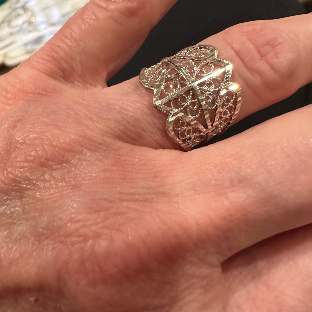 Sterling silver ring